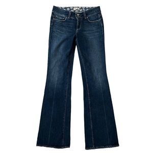 PAIGE Flare Jeans 29 Hidden Hills Bootcut Bell Bottom Mid Rise Jeans EUC